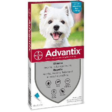 Advantix Spot On per Cani di Piccola Taglia (4-10 kg)
