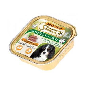 Mister Stuzzy Dog Umido Vitello e Carote 150gr