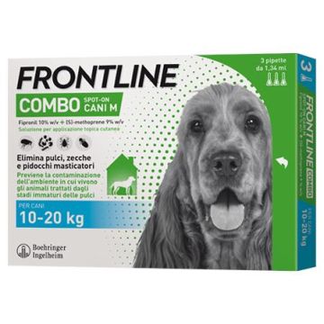 Frontline Combo per Cani di Taglia Media (10-20 kg)