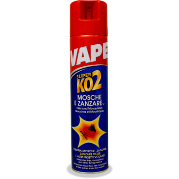Vape Super KO2 Spray Mosche e Zanzare