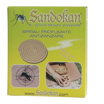 Sandokan Spirali Profumate Antizanzare 10pz