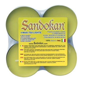 Sandokan Mxi Tea Light 4pz
