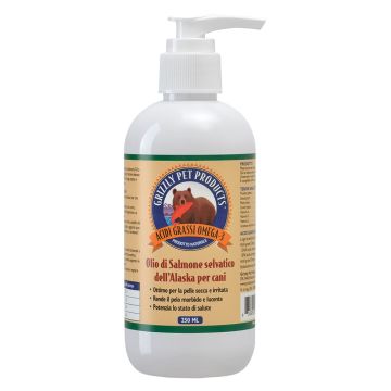 Olio Salmone Selvatico Alaska per Cani 500ml