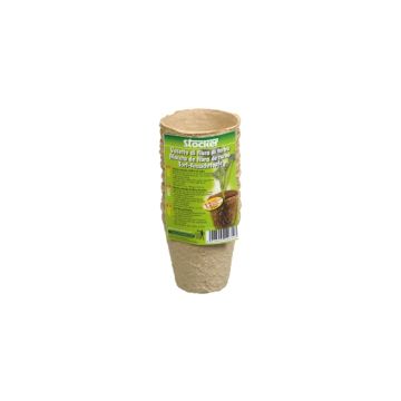 Stocker 12 Vasetti Torba Tondi 6cm
