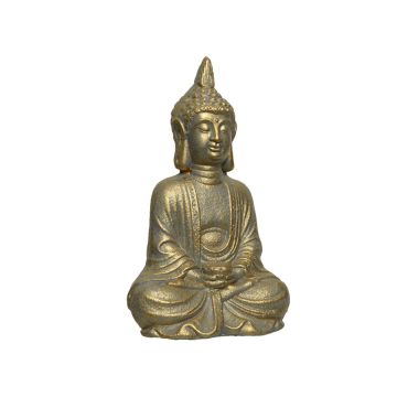 Statua Buddha Seduto Oro