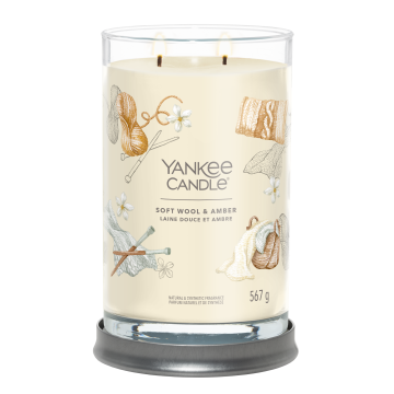 Yankee Candle Signature Tumbler Giara Grande Amber & Sandalwood