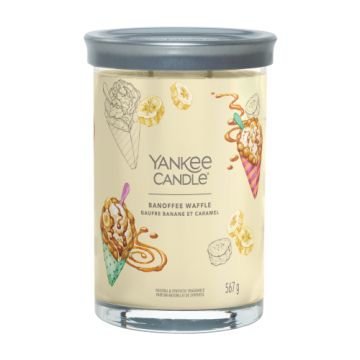 Yankee Candle Signature Tumbler Giara Grande Banoffee Waffle