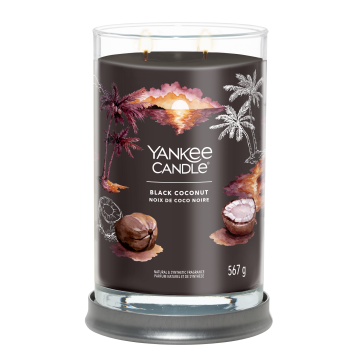 Yankee Candle Signature Tumbler Giara Grande Black Coconut