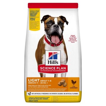 Hill's Science Plan Canine Adult Medium Light con Pollo